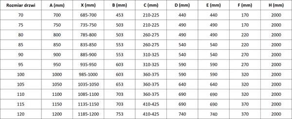Mexen Mist drzwi prysznicowe uchylne 70 cm, transparent, miedź szczotkowana - 8A4-070-000-65-00