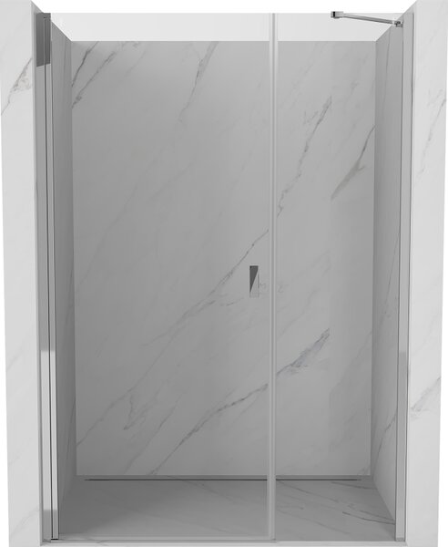 Mexen Mist-B drzwi prysznicowe uchylne 110 cm, transparent, chrom - 8A2-110-001-01-00