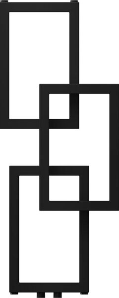Mexen Grid grzejnik łazienkowy dekoracyjny 870 x 360 mm, 209 W, czarny - W215-0870-360-00-70