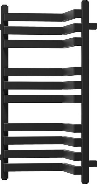 Mexen Loop grzejnik łazienkowy narożny 750 x 375 mm, 413 W, czarny - W129-0750-350-00-70