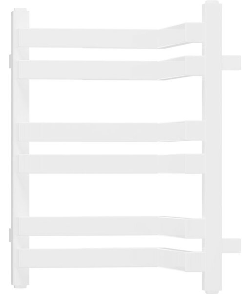 Mexen Loop grzejnik łazienkowy narożny 500 x 375 mm, 253 W, biały - W129-0500-350-00-20