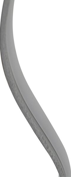 Kinkiet LED Alvon Lindby, aluminiowy / szary / cynkowy, salon / jadalnia, metal, nowoczesny