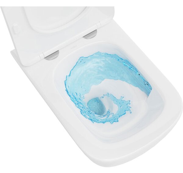 Mexen Timo miska wc Rimless Tornado, biała połysk - 3365XX00T