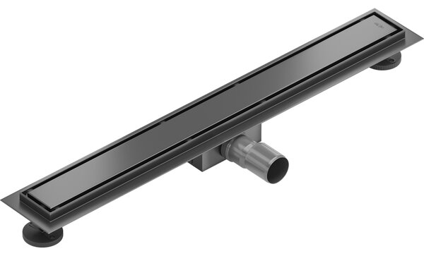 Mexen Flat M13 odpływ liniowy 2w1 50 cm, gun gray szczotkowany - 1E10050-15