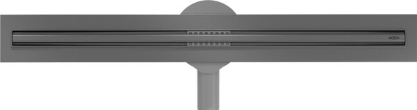 Mexen Flat 360° Slim odpływ liniowy obrotowy 50 cm, gun gray szczotkowany - 1E41050
