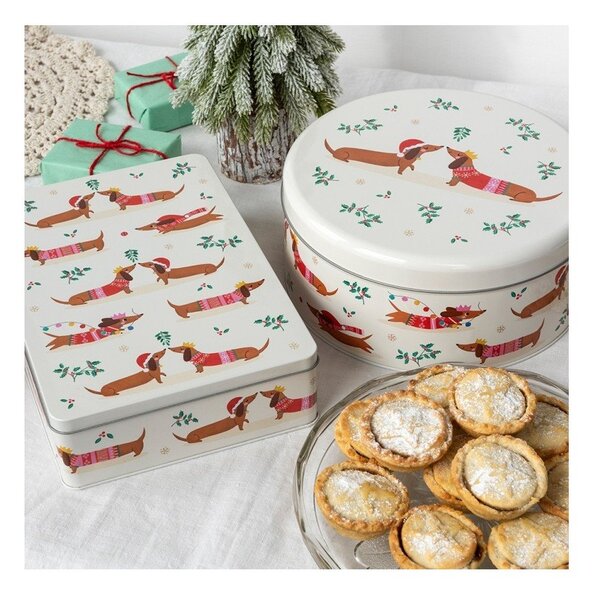 Pojemnik na żywność Festive Sausage Dog – Rex London