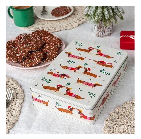 Pojemnik na żywność Festive Sausage Dog – Rex London