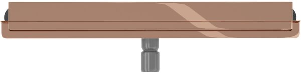 Mexen Flat Wall odpływ liniowy ścienny 2w1 50 cm, różowe złoto - 1630050