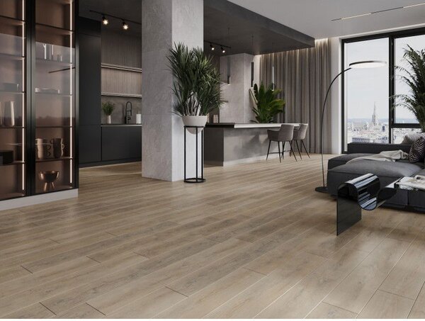 Mexen Casa Grande panele winylowe 1240 x 182 mm SPC 6,5 mm, podkład IXPE 1,5 mm, 4 V-Fuga, Dąb - F1014-1240-182-505-4V1-01