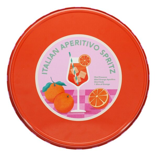 Metalowa taca ø 33 cm Aperitivo Spritz – Rex London