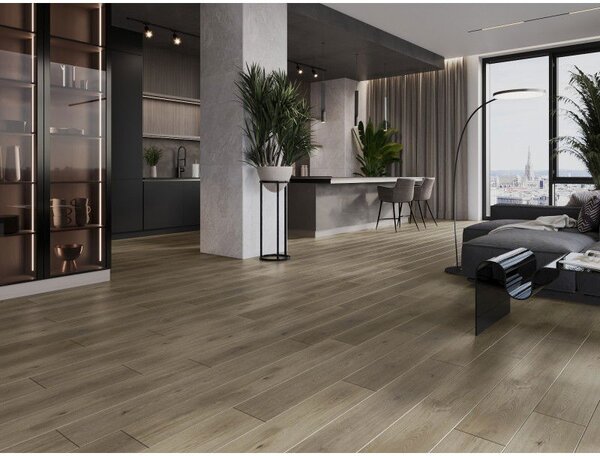 Mexen Perry panele winylowe 1240 x 182 mm SPC 6,5 mm, podkład IXPE 1,5 mm, 4 V-Fuga, Dąb - F1021-1240-182-505-4V1-01