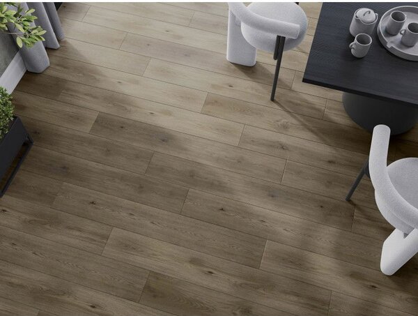 Mexen Perry panele winylowe 1240 x 182 mm SPC 6,5 mm, podkład IXPE 1,5 mm, 4 V-Fuga, Dąb - F1021-1240-182-505-4V1-01