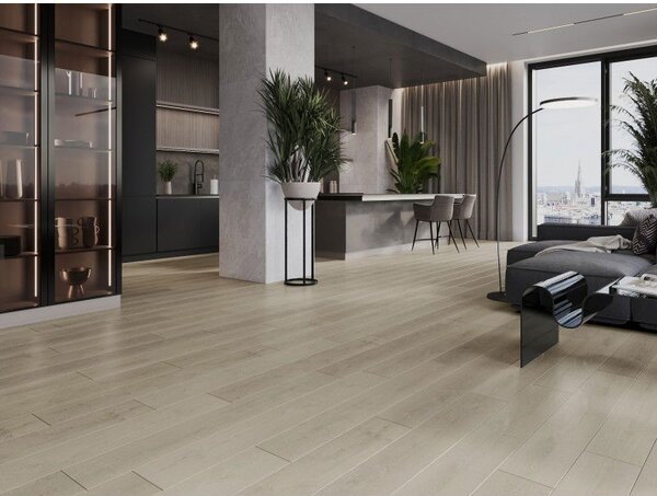 Mexen Parker panele winylowe 1240 x 182 mm SPC 6,5 mm, podkład IXPE 1,5 mm, 4 V-Fuga, Dąb - F1015-1240-182-505-4V1-01