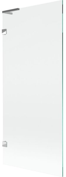 Mexen Lunar L parawan nawannowy 1-skrzydłowy 80 x 150 cm, transparent, chrom - 897L-080-000-01-00
