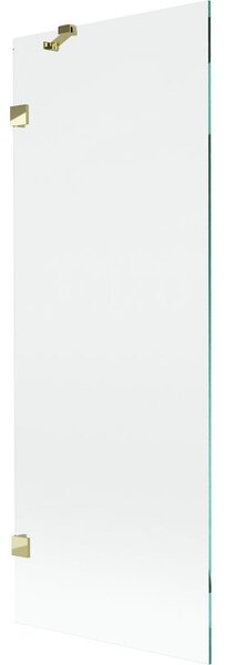 Mexen Lunar parawan nawannowy 1-skrzydłowy 70 x 150 cm, transparent, złoty - 897-070-000-50-00