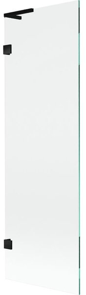Mexen Lunar L parawan nawannowy 1-skrzydłowy 60 x 150 cm, transparent, czarny - 897L-060-000-70-00