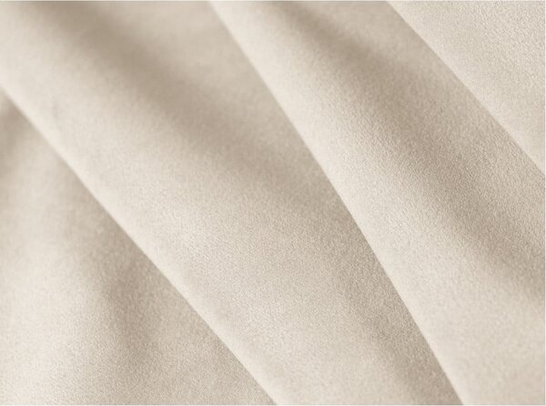 Beżowe tapicerowane łóżko dwuosobowe ze schowkiem i stelażem 160x200 cm Kelp – Micadoni Home