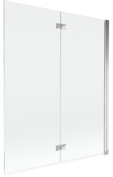 Mexen Mist parawan nawannowy 2-skrzydłowy prawy 140 x 150 cm, transparent, chrom - 8A9-140-002-01-00-P