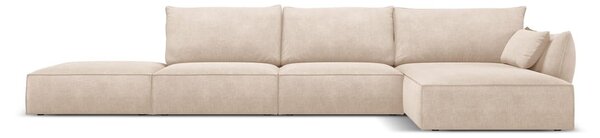 Beżowy narożnik (prawostronny) Vanda – Mazzini Sofas