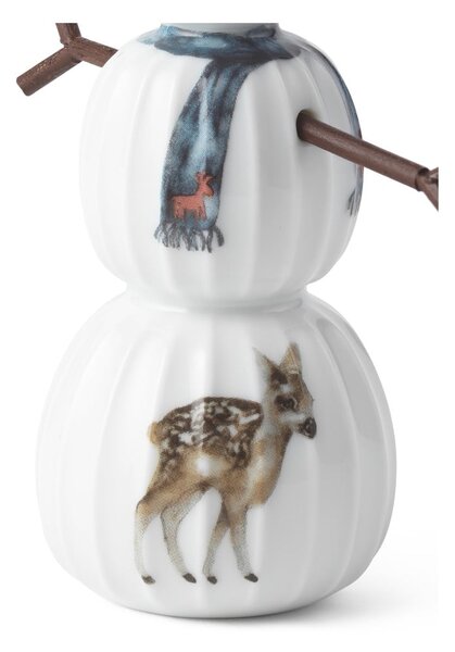 Porcelanowa figurka świąteczna (wysokość 11,5 cm) Hammershøi Snowman – Kähler Design
