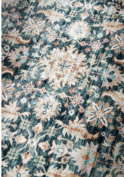 Niebieski dywan 120x160 cm Saveh Blue Cream – Elle Decoration