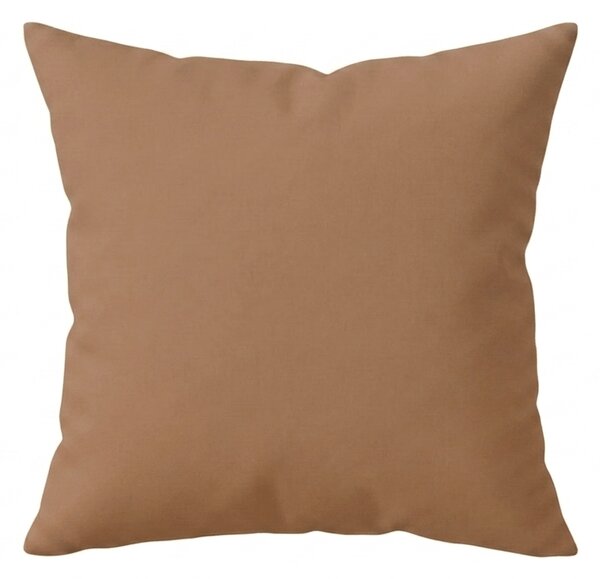 Poszewka na poduszkę z mikrofibry MICROVELLE 45x45 cm, beżowo-brązowy