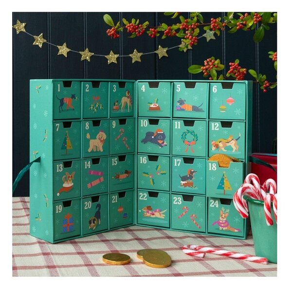 Kalendarz adwentowy 37,5 cm Festive Friends – Rex London