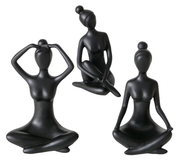 Figurka dekoracyjna Joga, kobieta, 10 cm