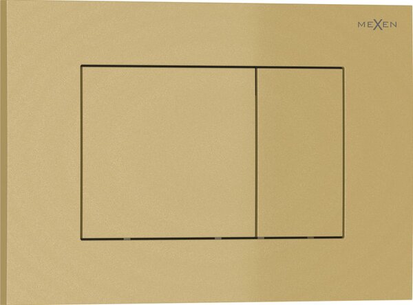 Mexen Tex 02 przycisk spłukujący, złoty - 6102-06