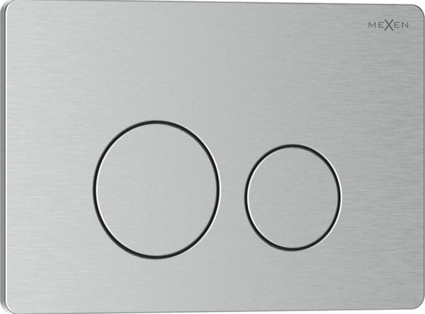 Mexen Tex 06 przycisk spłukujący stal nierdzewna, inox - 6106-10