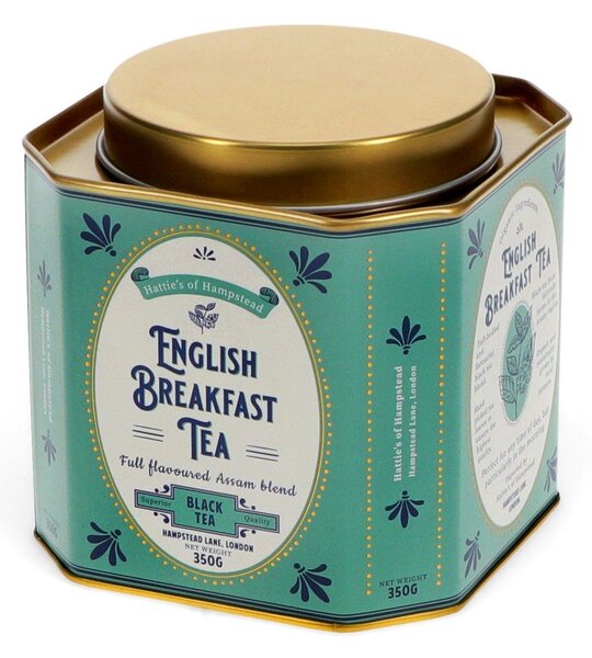 Metalowy pojemnik na herbatę English Breakfast – Rex London