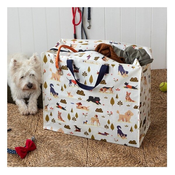 Pojemnik do przechowywania ubrań z plastiku z recyklingu 28x58x48 cm Dog Park – Rex London