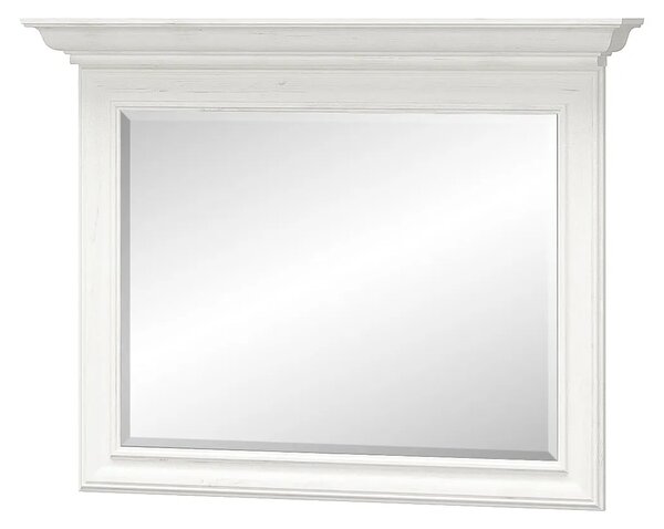 Białe klasyczne lustro w ramie W9-S67