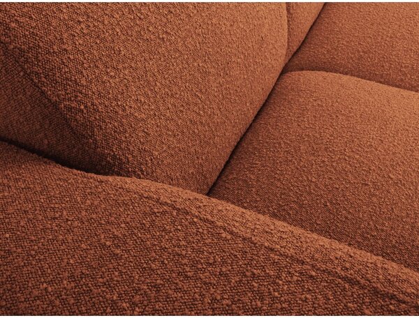 Brązowa sofa z materiału bouclé 170 cm Molino – Micadoni Home
