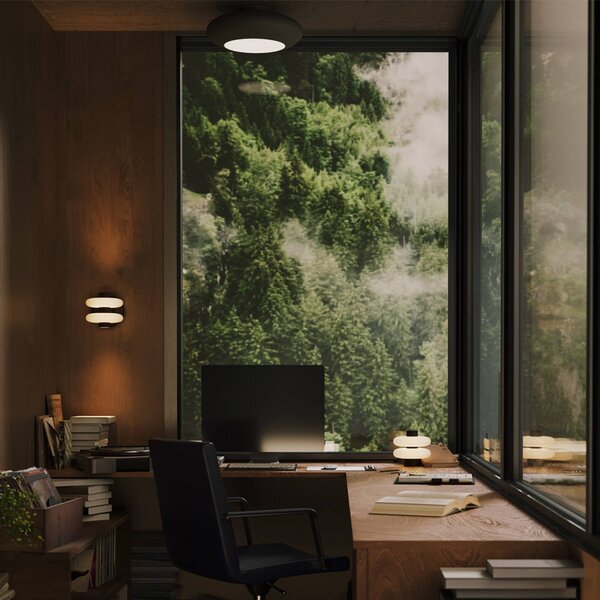 Maytoni Lampa sufitowa Aros, aluminiowy / szary / cynkowy, salon / jadalnia, aluminium
