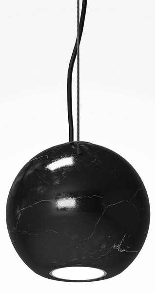 Maytoni Lampa wisząca BASIC TEXTURE, możliwość ściemniania, czarny, salon / jadalnia, kamień, nowoczesny