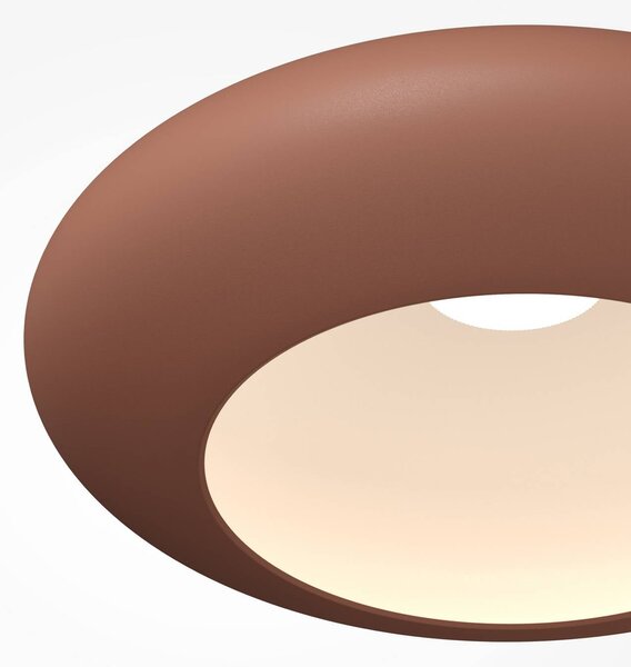Maytoni Lampa sufitowa Aros, miedziany, salon / jadalnia, aluminium