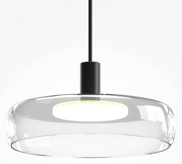 Maytoni Lampa wisząca FLOAT, możliwość ściemniania, przezroczysty / transparentny, salon / jadalnia, szkło, nowoczesny