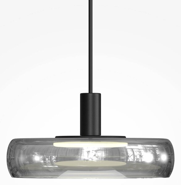 Maytoni Lampa wisząca FLOAT, możliwość ściemniania, aluminiowy / szary / cynkowy, salon / jadalnia, szkło, nowoczesny