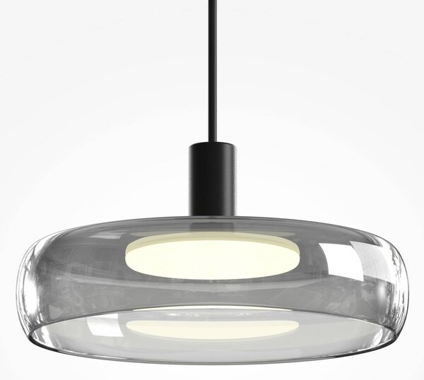 Maytoni Lampa wisząca FLOAT, możliwość ściemniania, aluminiowy / szary / cynkowy, salon / jadalnia, szkło, nowoczesny