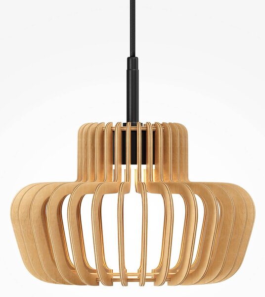 Maytoni Lampa wisząca Namiki, jasne drewno, salon / jadalnia, drewno, nowoczesny