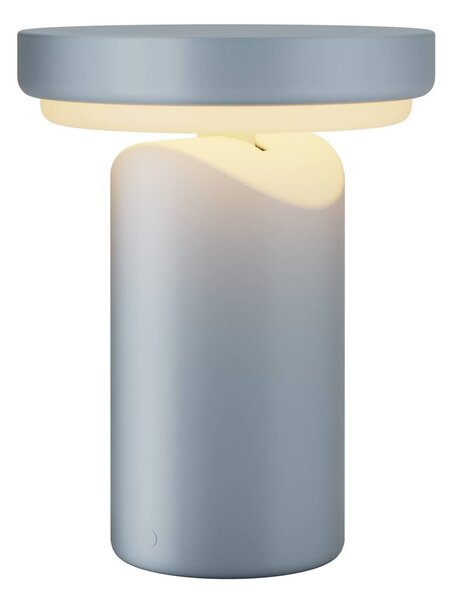 Maytoni Lampa stołowa Topo, możliwość ściemniania, niebieski, salon / jadalnia, metal, nowoczesny