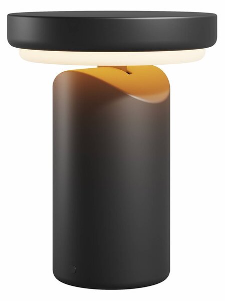 Maytoni Lampa stołowa Topo, możliwość ściemniania, czarny, salon / jadalnia, metal, nowoczesny