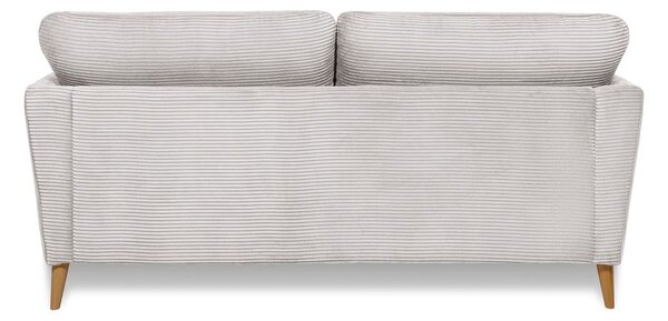Jasnoszara sztruksowa sofa 170 cm Paris – Scandic