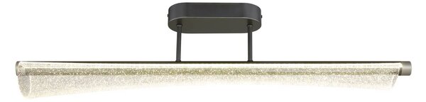 Globo Lampa sufitowa Malinda, przezroczysty / transparentny, salon / jadalnia, tworzywo sztuczne