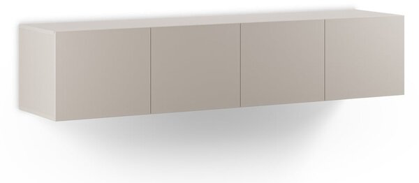 Kremowa szafka pod TV 180x38x35 cm Daroca – Marckeric