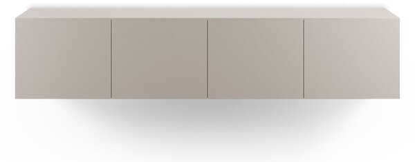 Kremowa szafka pod TV 180x38x35 cm Daroca – Marckeric
