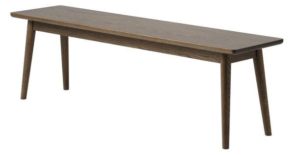 Ciemnobrązowa ławka Barrali – Unique Furniture