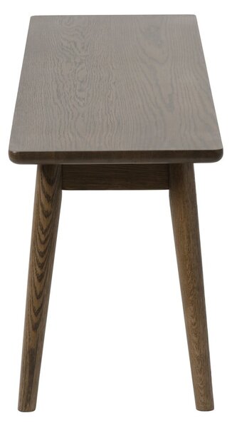 Ciemnobrązowa ławka Barrali – Unique Furniture