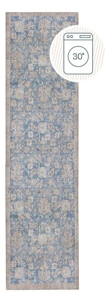 Niebieski chodnik odpowiedni do prania 60x230 cm Orelia Global – Flair Rugs
